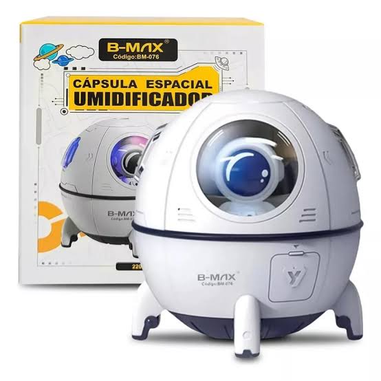 Umidificador Astronauta – Decoração, Relaxamento e Bem-estar em um só produto