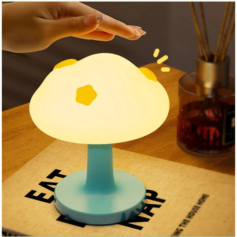 Luminária Nuvem Nórdica – Luz Noturna Abajur de Ambiente | Decoração Encantadora para Quarto Infantil e Adulto