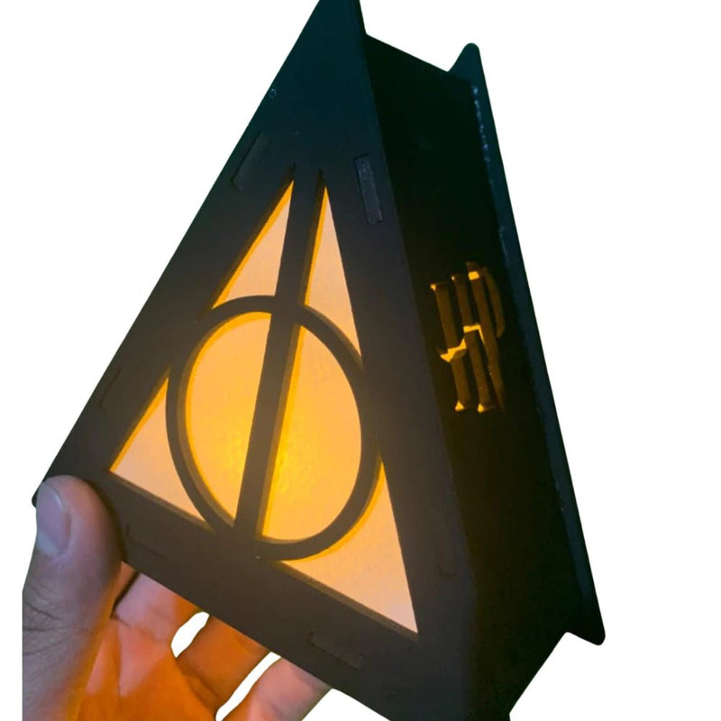 Luminária Harry Potter Plataforma 9¾ com Vela LED