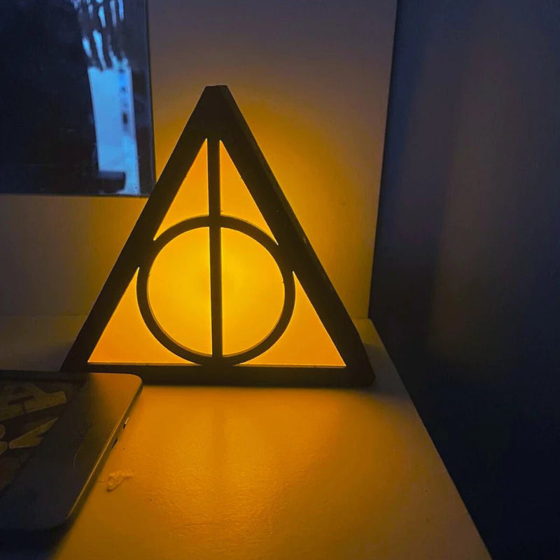 Luminária Harry Potter Plataforma 9¾ com Vela LED