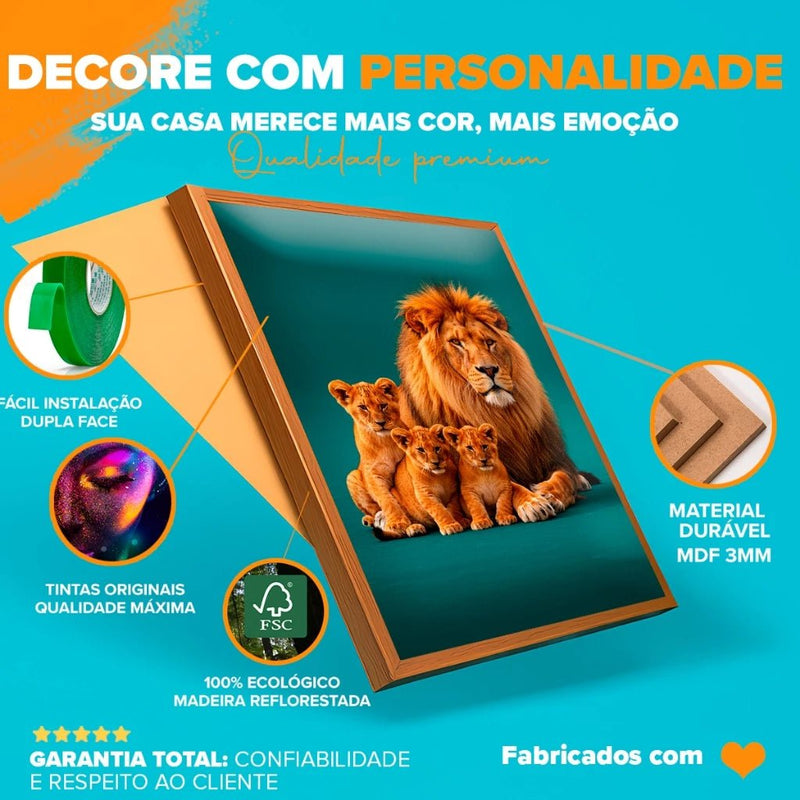 Kit 3 Quadros Decorativos Arte Oriental Moderna – Estilo Japonês para Sala ou Quarto